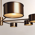 Daphna Metal Round Chandelier - Cyran Lamps