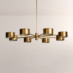 Daphna Metal Round Chandelier - Cyran Lamps