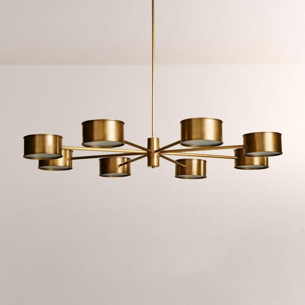 Daphna Metal Round Chandelier - Cyran Lamps