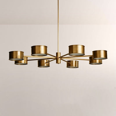 Daphna Metal Round Chandelier - Cyran Lamps