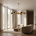 Daphna Metal Round Chandelier - Cyran Lamps