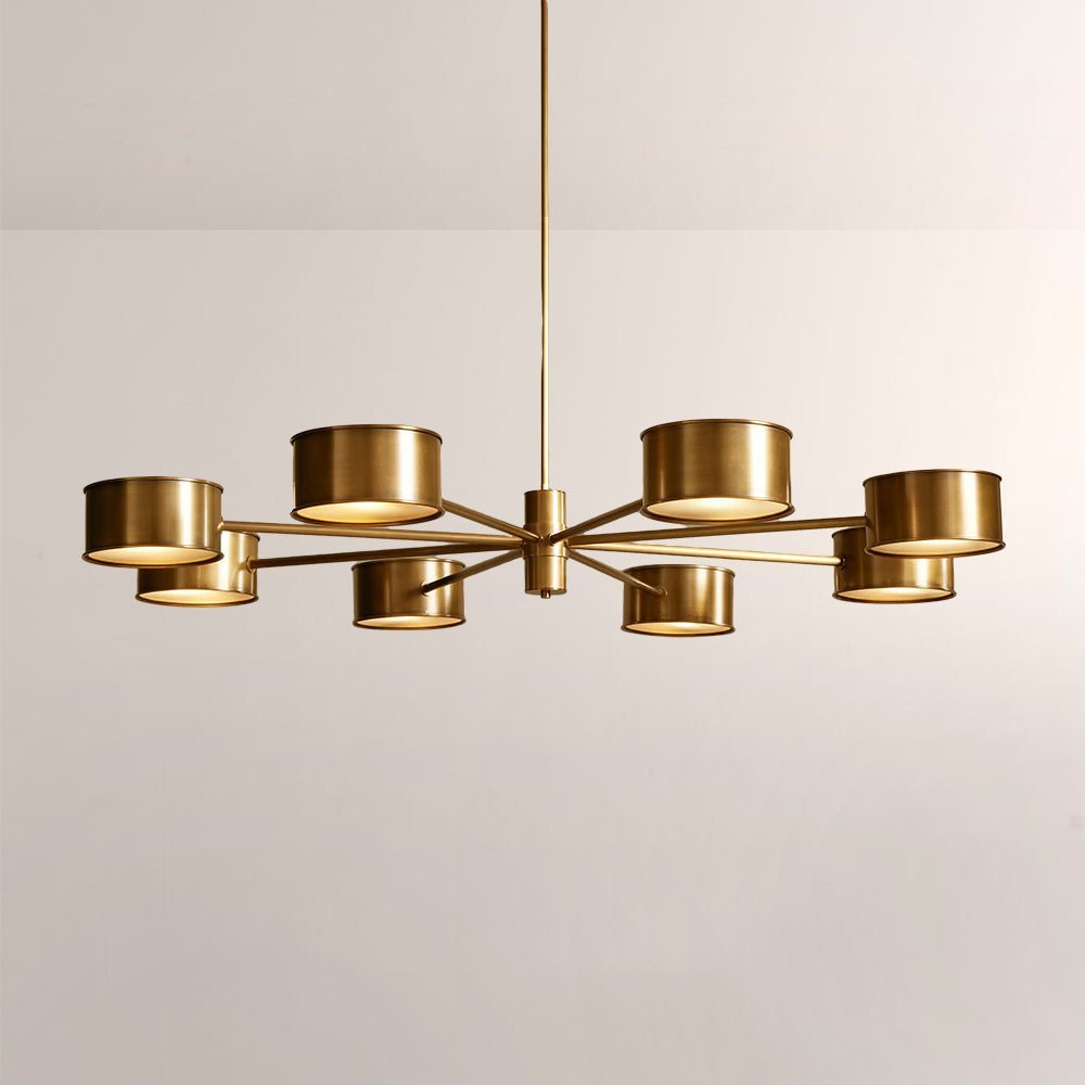 Daphna Metal Round Chandelier - Cyran Lamps