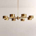 Daphna Metal Round Chandelier - Cyran Lamps