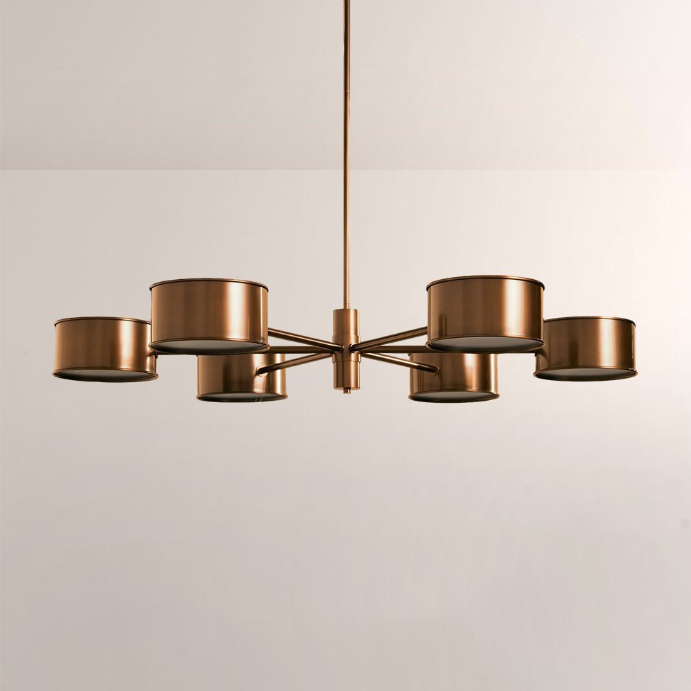 Daphna Metal Round Chandelier - Cyran Lamps