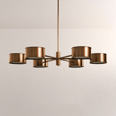 Daphna Metal Round Chandelier - Cyran Lamps