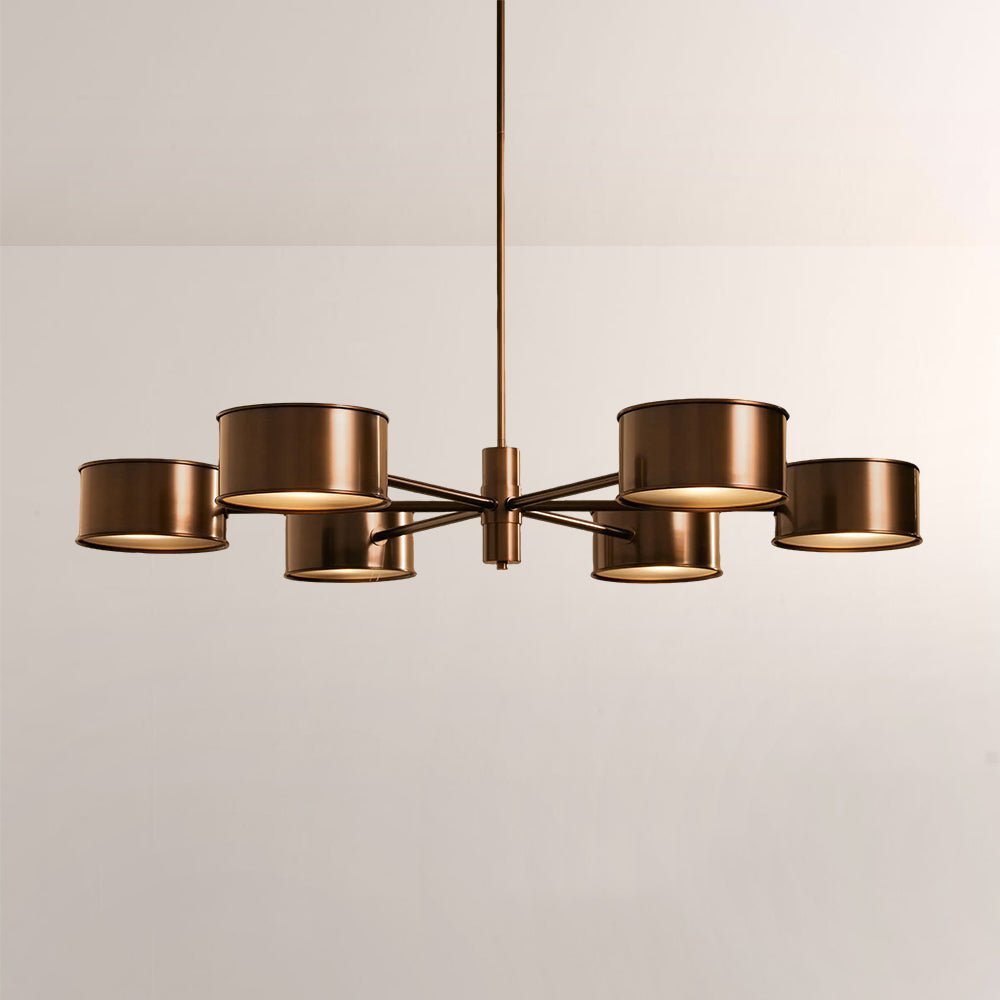 Daphna Metal Round Chandelier - Cyran Lamps