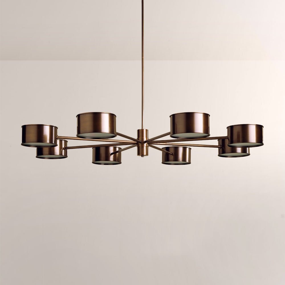 Daphna Metal Round Chandelier - Cyran Lamps