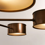 Daphna Metal Round Chandelier - Cyran Lamps