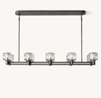 Delmare Double Linear Chandelier 54“ - Cyran Lamps