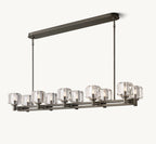 Delmare Double Linear Chandelier 54“ - Cyran Lamps