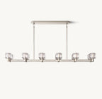 Delmare Double Linear Chandelier 72“ - Cyran Lamps
