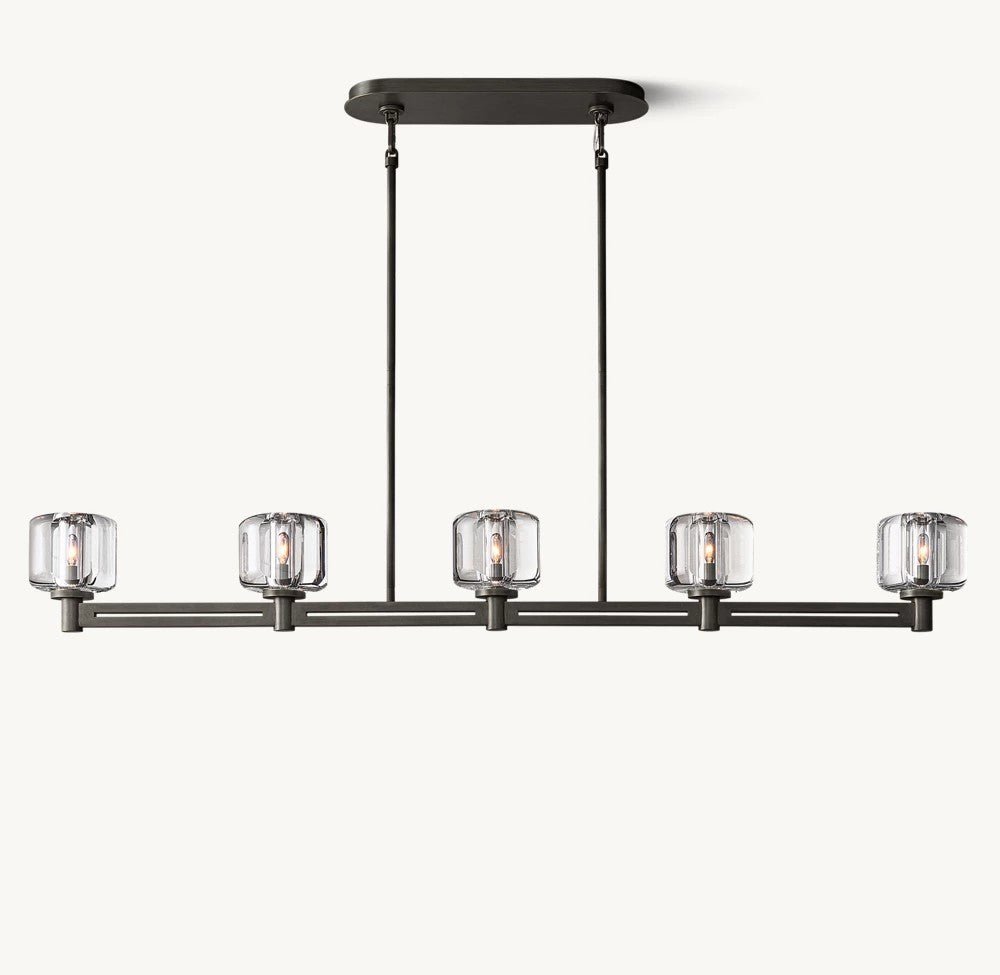 Delmare Linear Chandelier 54“ - Cyran Lamps
