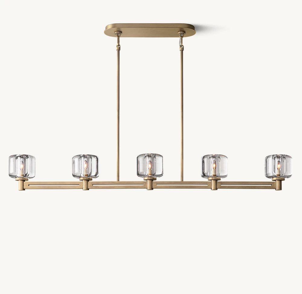 Delmare Linear Chandelier 54“ - Cyran Lamps