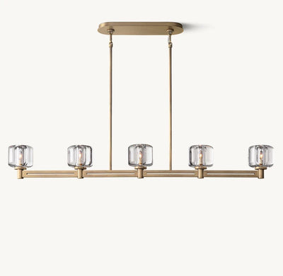 Delmare Linear Chandelier 54“ - Cyran Lamps