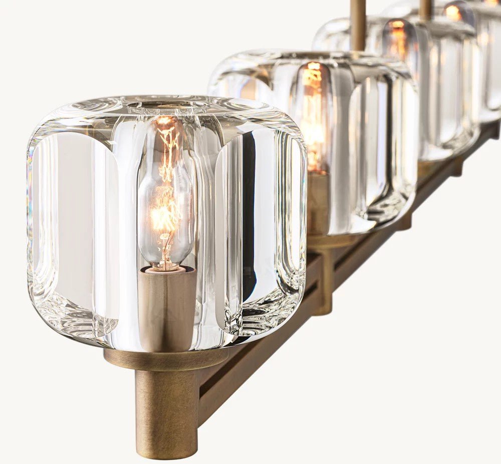 Delmare Linear Chandelier 54“ - Cyran Lamps