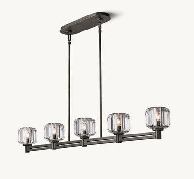Delmare Linear Chandelier 54“ - Cyran Lamps
