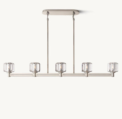 Delmare Linear Chandelier 54“ - Cyran Lamps