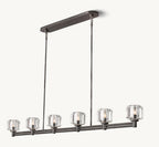 Delmare Linear Chandelier 72“ - Cyran Lamps