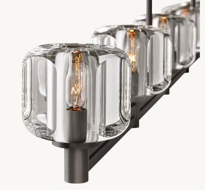 Delmare Linear Chandelier 72“ - Cyran Lamps