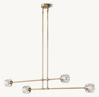 Delmare Mobile Linear Chandelier - Cyran Lamps