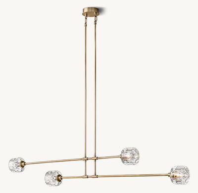 Delmare Mobile Linear Chandelier - Cyran Lamps