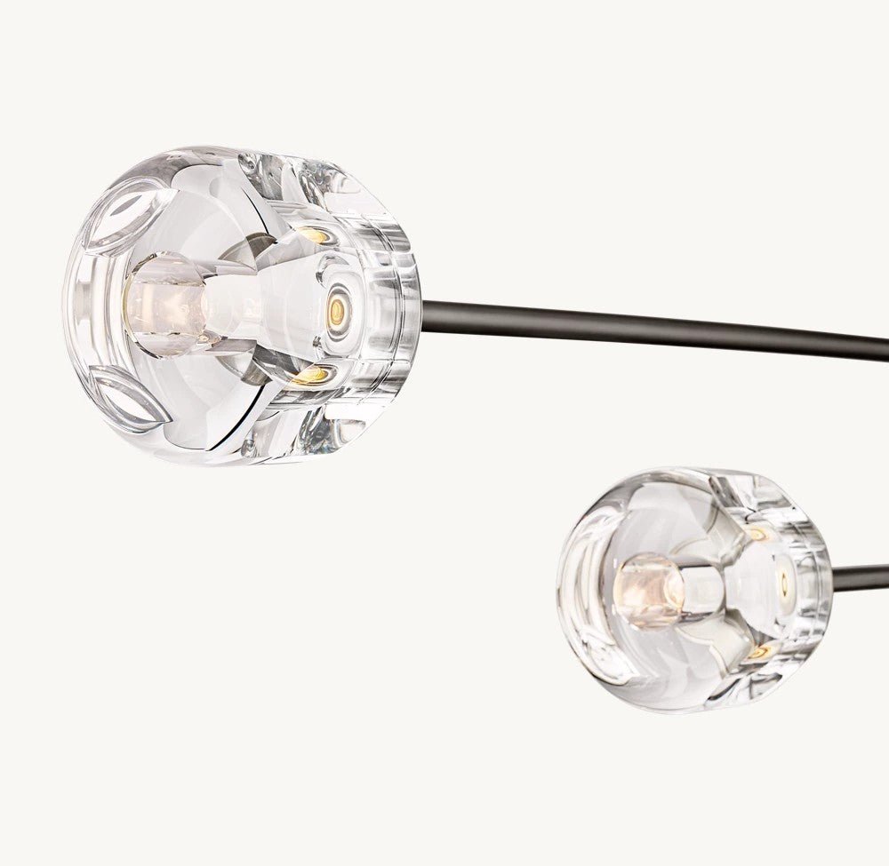Delmare Mobile Linear Chandelier - Cyran Lamps