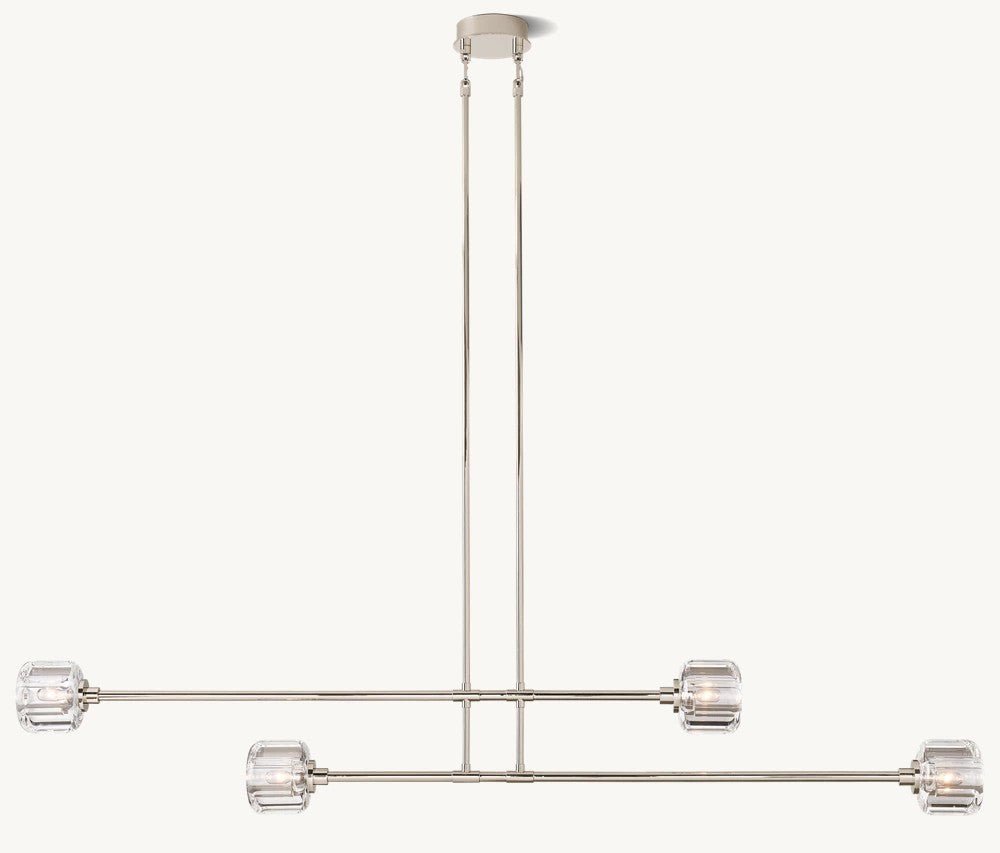 Delmare Mobile Linear Chandelier - Cyran Lamps