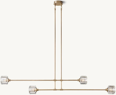 Delmare Mobile Linear Chandelier - Cyran Lamps