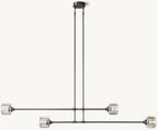 Delmare Mobile Linear Chandelier - Cyran Lamps