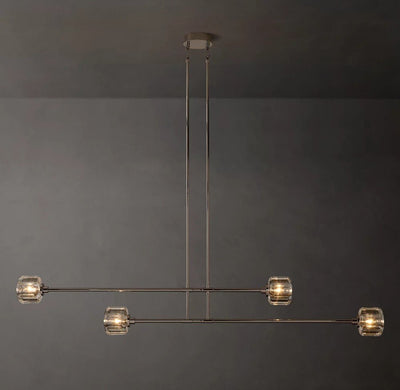 Delmare Mobile Linear Chandelier - Cyran Lamps