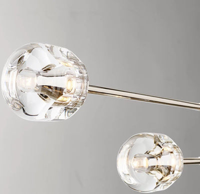 Delmare Mobile Linear Chandelier - Cyran Lamps