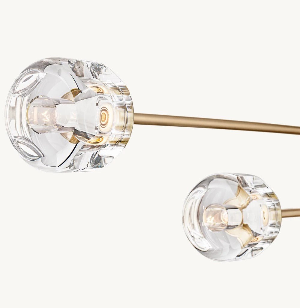 Delmare Mobile Linear Chandelier - Cyran Lamps