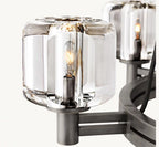 Delmare Round Chandelier 36” - Cyran Lamps