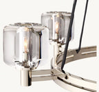 Delmare Round Chandelier 36” - Cyran Lamps