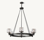 Delmare Round Chandelier 36” - Cyran Lamps