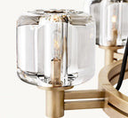 Delmare Round Chandelier 36” - Cyran Lamps