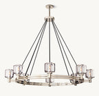 Delmare Round Chandelier 48“ - Cyran Lamps