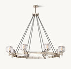 Delmare Round Chandelier 48“ - Cyran Lamps