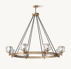Delmare Round Chandelier 48“ - Cyran Lamps
