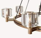 Delmare Round Chandelier 60“ - Cyran Lamps