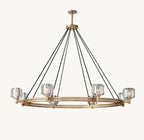 Delmare Round Chandelier 60“ - Cyran Lamps