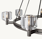 Delmare Round Chandelier 60“ - Cyran Lamps