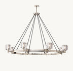 Delmare Round Chandelier 60“ - Cyran Lamps
