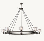 Delmare Round Chandelier 60“ - Cyran Lamps