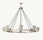 Delmare Round Chandelier 60“ - Cyran Lamps