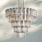 Delsie Round Chandelier 38''48''60'' - Cyran Lamps