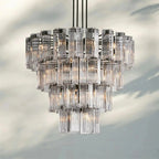 Delsie Round Chandelier 38''48''60'' - Cyran Lamps