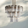 Delsie Round Chandelier 38''48''60'' - Cyran Lamps