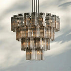 Delsie Round Chandelier 38''48''60'' - Cyran Lamps