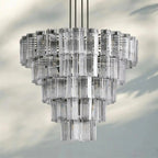 Delsie Round Chandelier 38''48''60'' - Cyran Lamps
